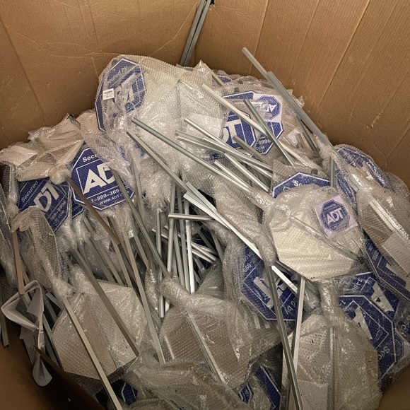 ADT Home Security Sign and Window stickers - Picture 5 of 5